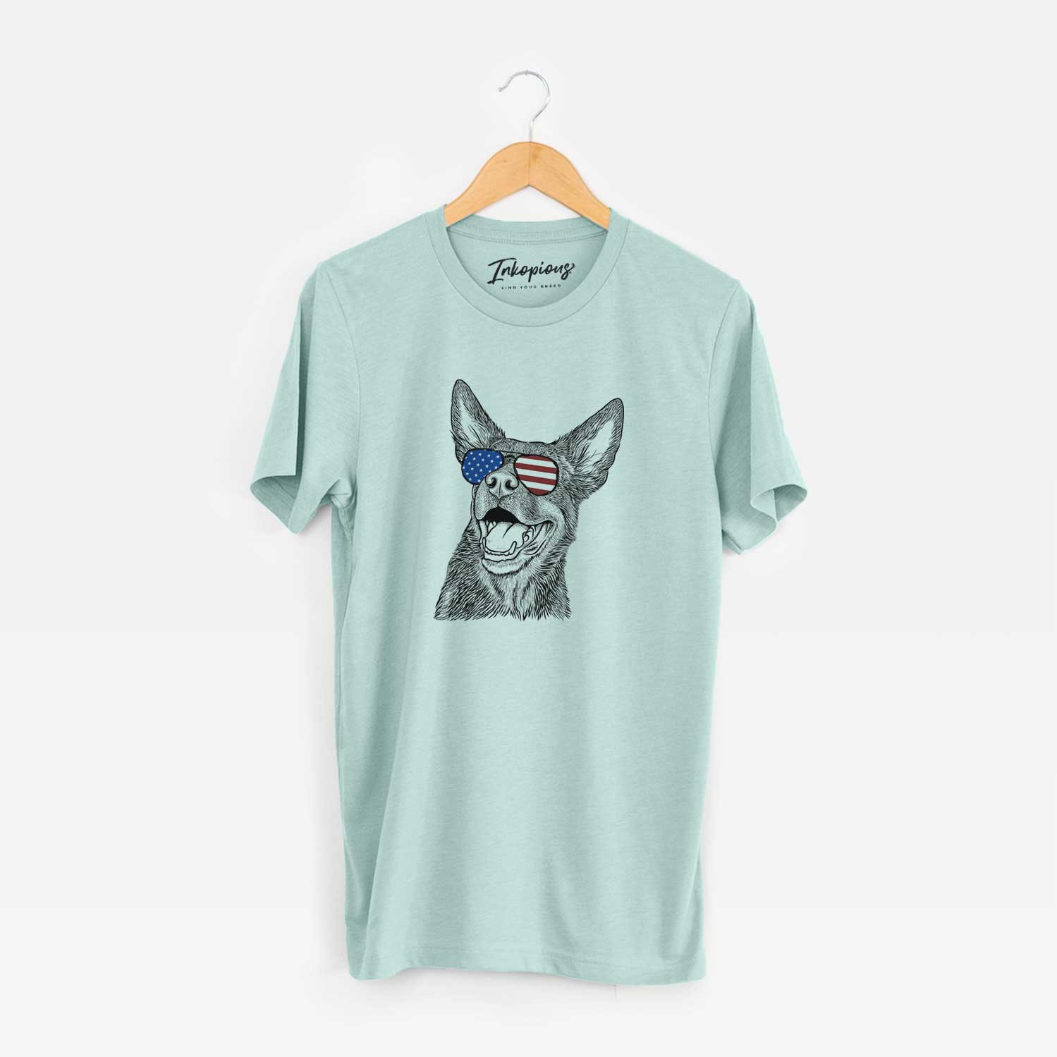 USA Tucker the Australian Kelpie - Unisex Crewneck