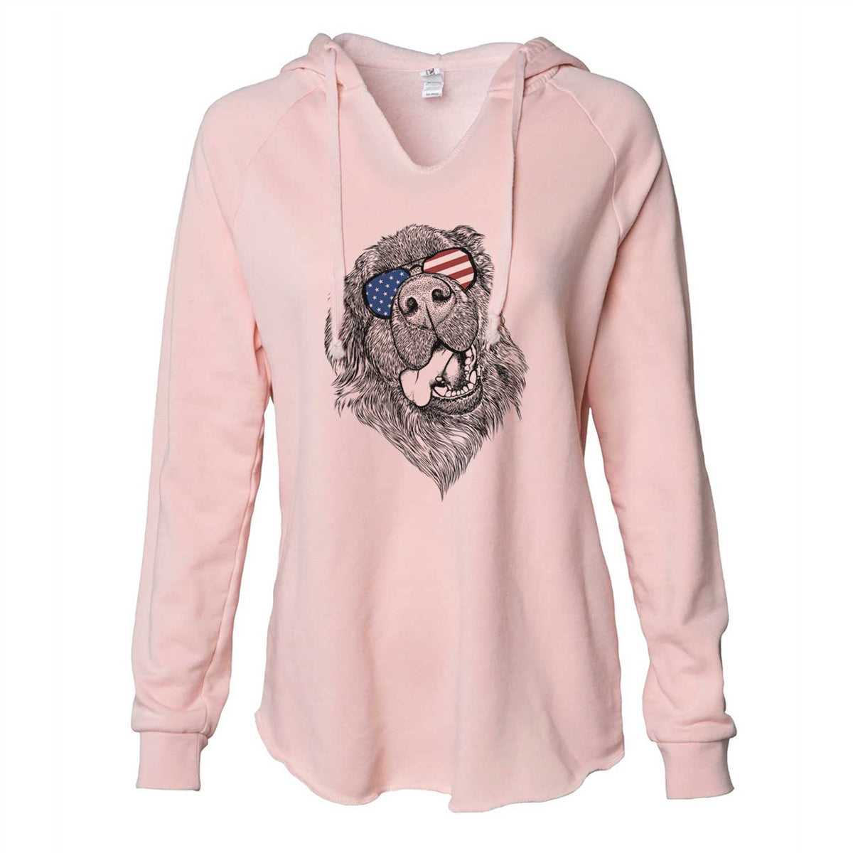 USA Tuna the Newfoundland - Cali Wave Hooded Sweatshirt