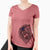 USA Tuna the Newfoundland - Women's Perfect V-neck Shirt