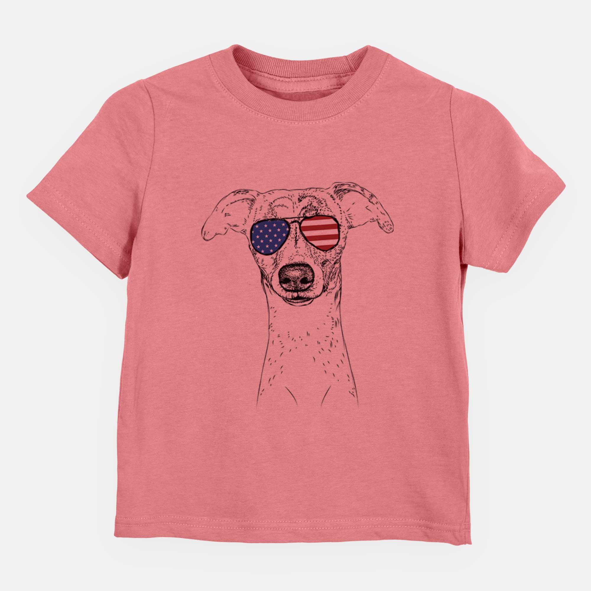 USA Twiggy the Whippet - Kids/Youth/Toddler Shirt