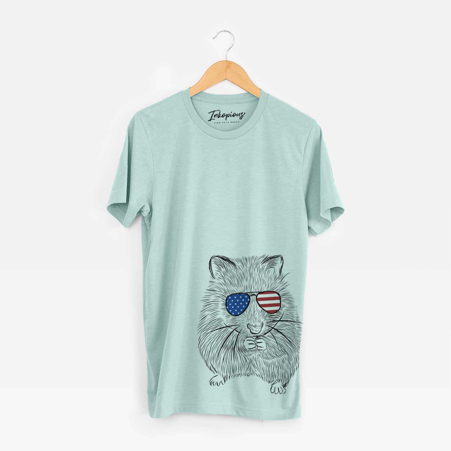 USA Twitch the Hamster - Unisex Crewneck