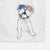 Tyke the English Bulldog Decorative Hand Towel