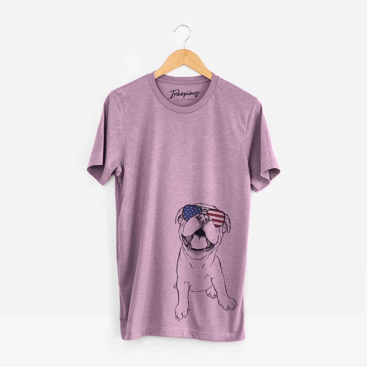 USA Tyke the English Bulldog - Unisex Crewneck