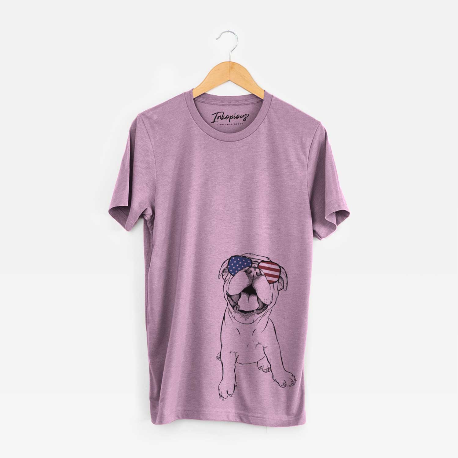 USA Tyke the English Bulldog - Unisex Crewneck