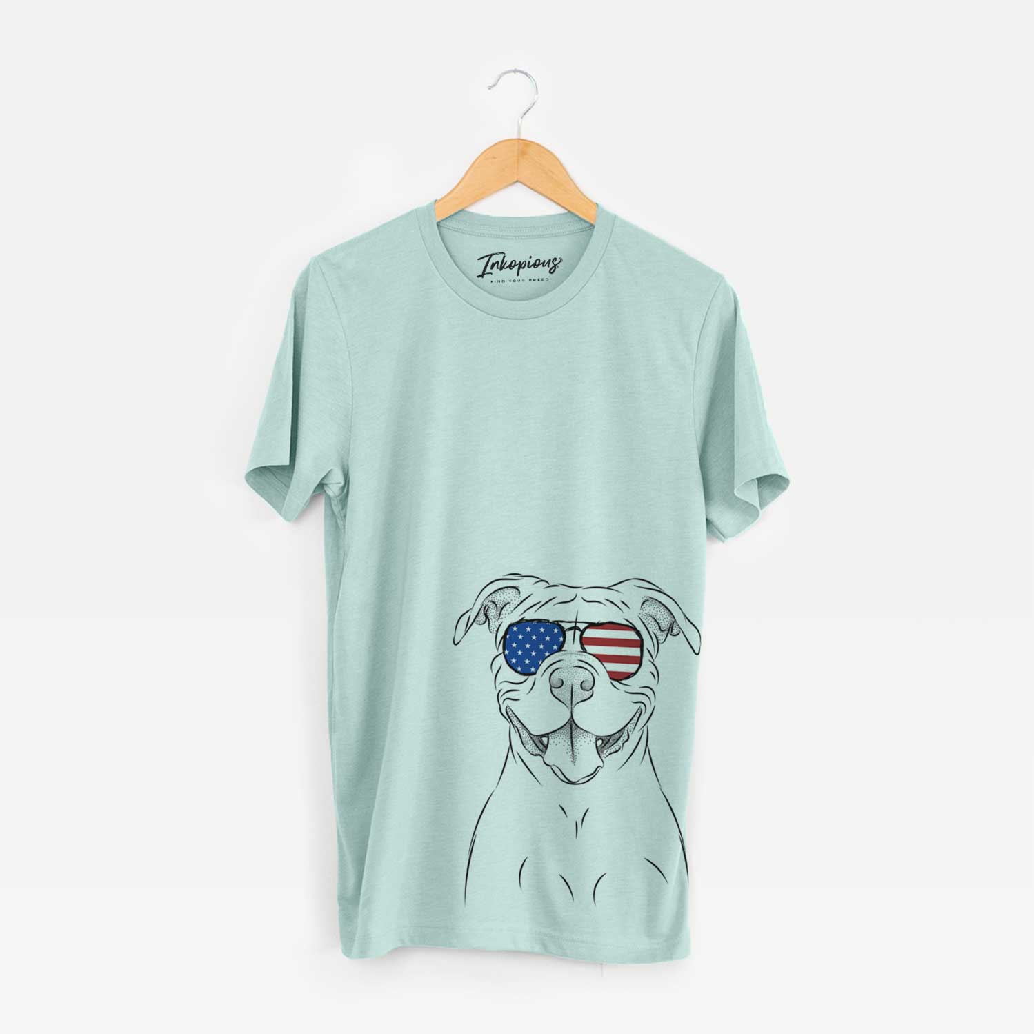 USA Tyson the American Bulldog - Unisex Crewneck