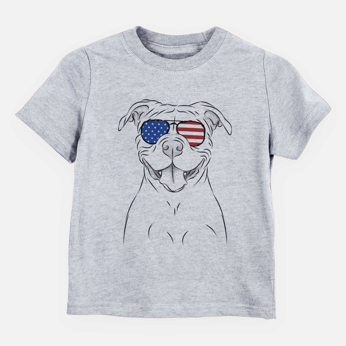 USA Tyson the American Bulldog - Kids/Youth/Toddler Shirt
