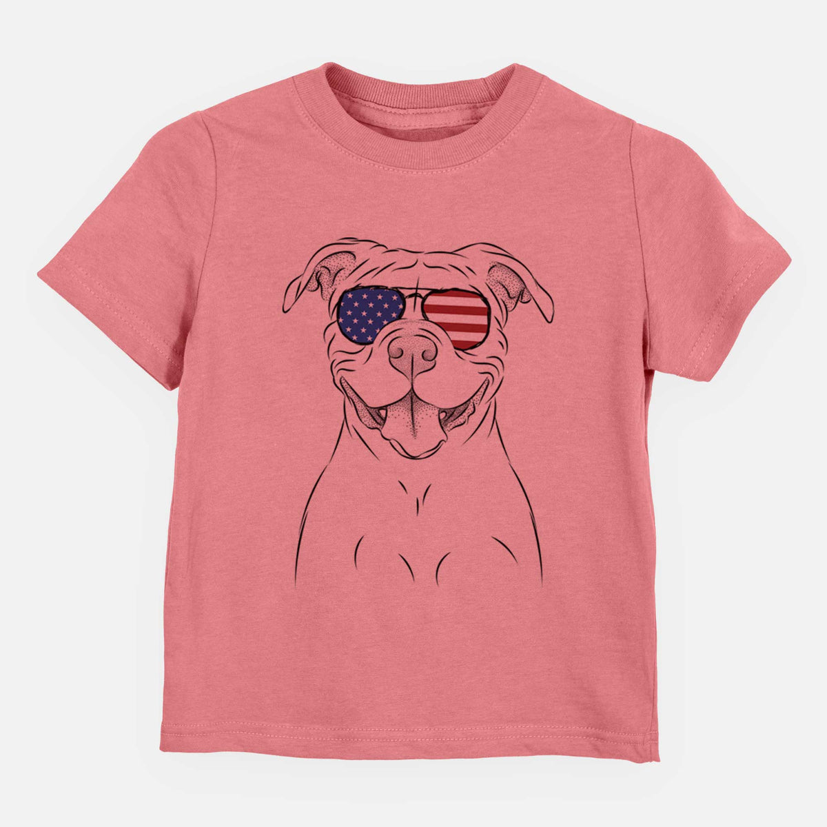 USA Tyson the American Bulldog - Kids/Youth/Toddler Shirt