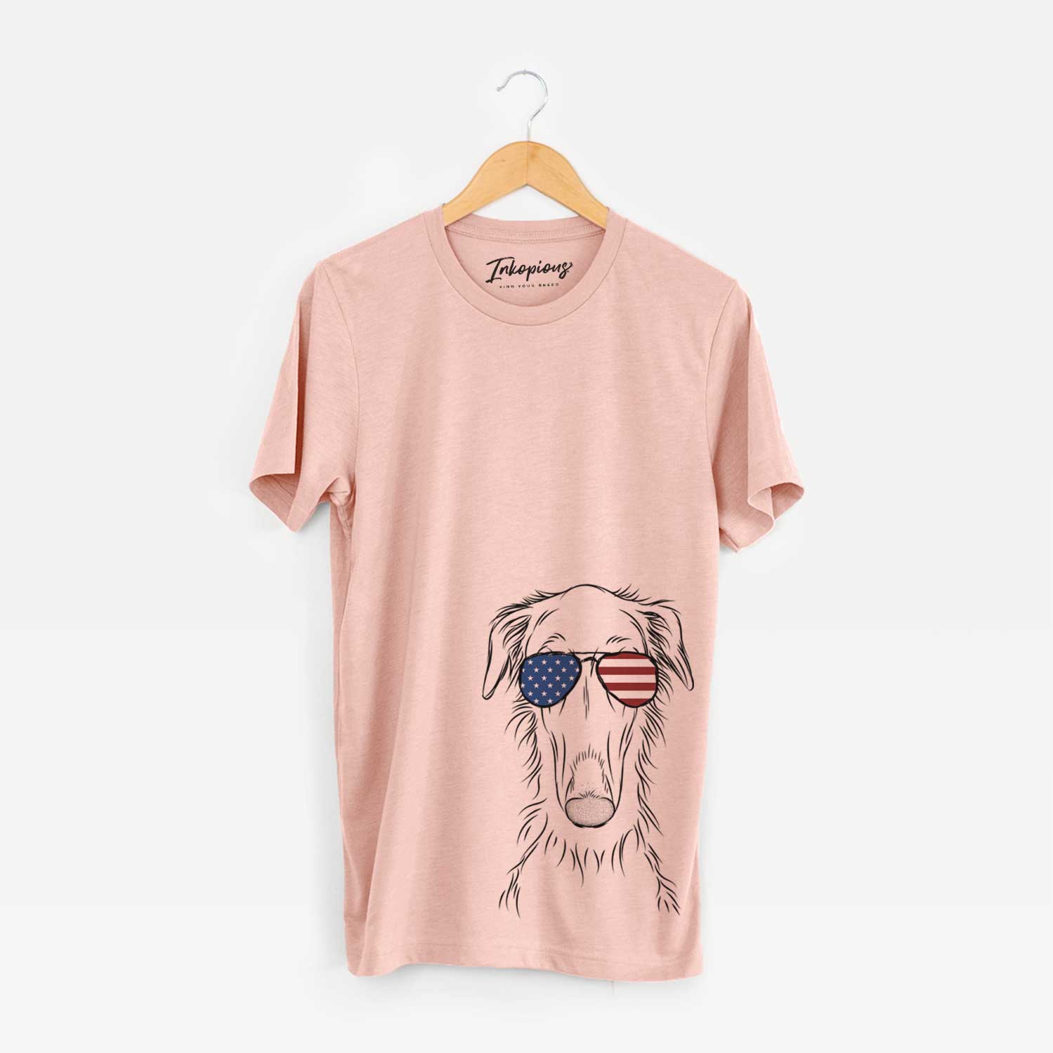 USA Vaughn the Borzoi - Unisex Crewneck