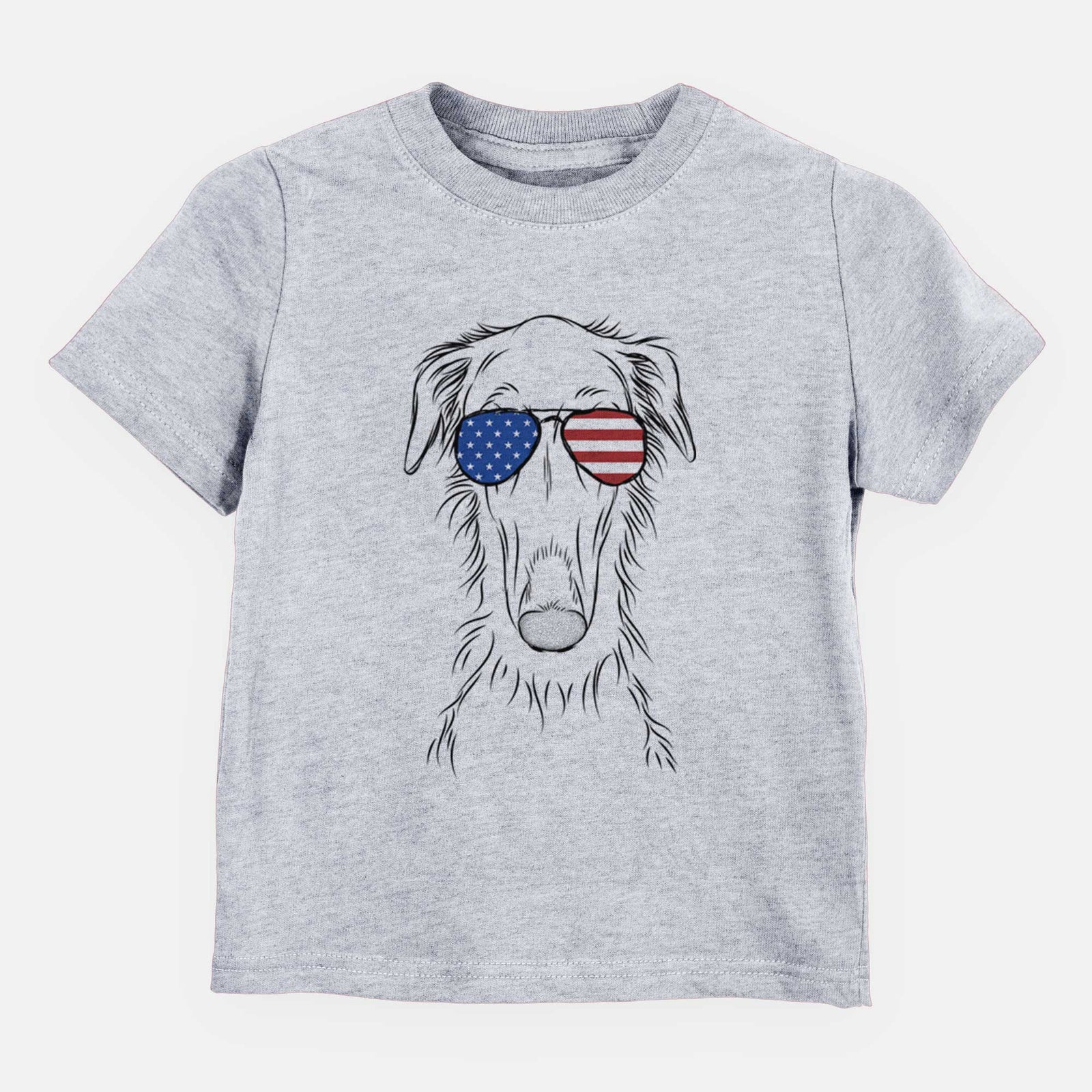 USA Vaughn the Borzoi - Kids/Youth/Toddler Shirt