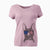 USA Violet the Pitbull - Women's Perfect V-neck Shirt