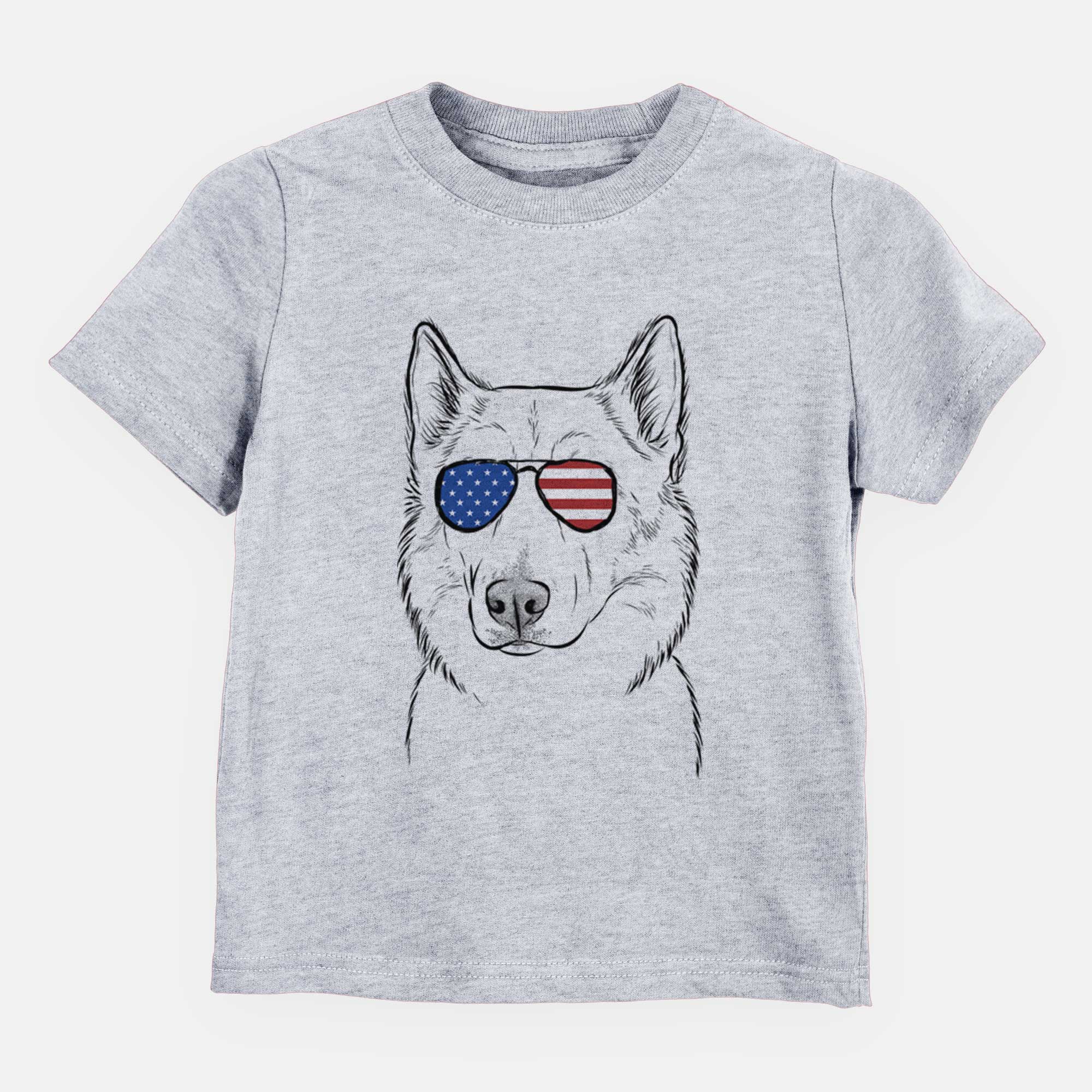 USA Vox the Siberian Husky - Kids/Youth/Toddler Shirt