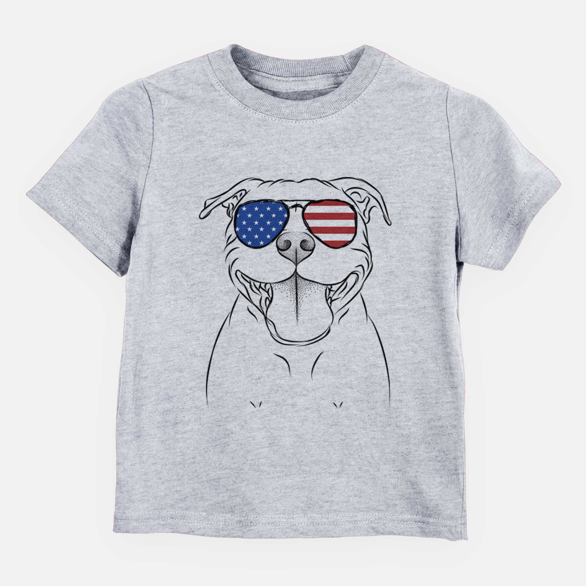 USA Wafer the Staffordshire Bull Terrier - Kids/Youth/Toddler Shirt