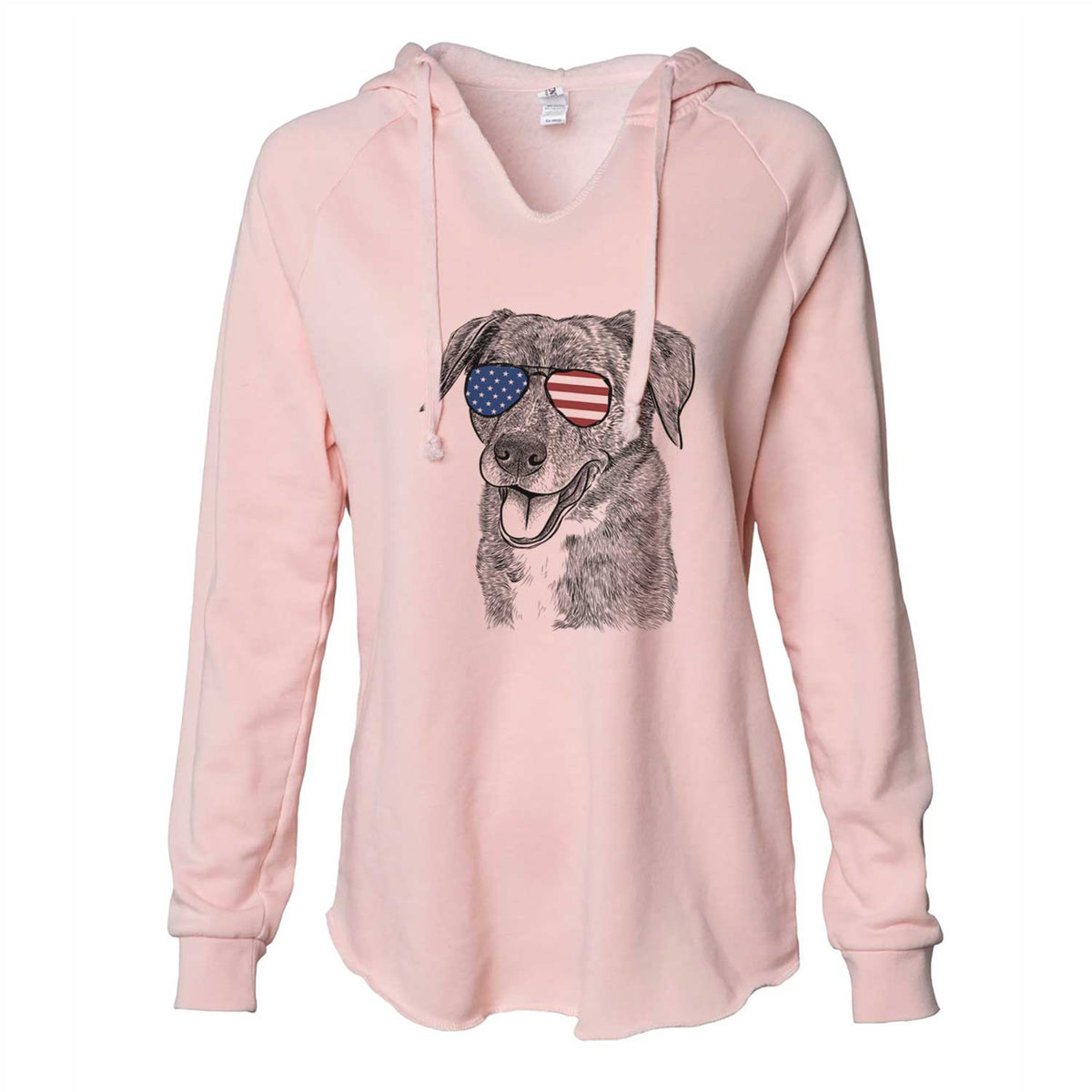 USA Wally the Mixed Breed - Cali Wave Hooded Sweatshirt