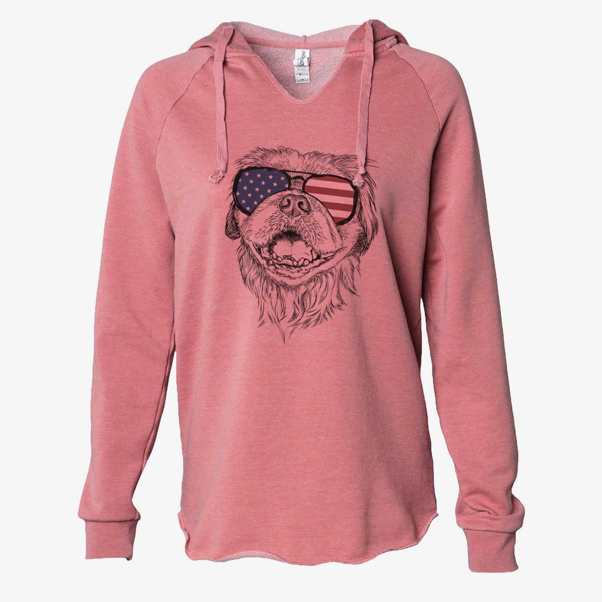 USA Wally the Pekingese - Cali Wave Hooded Sweatshirt