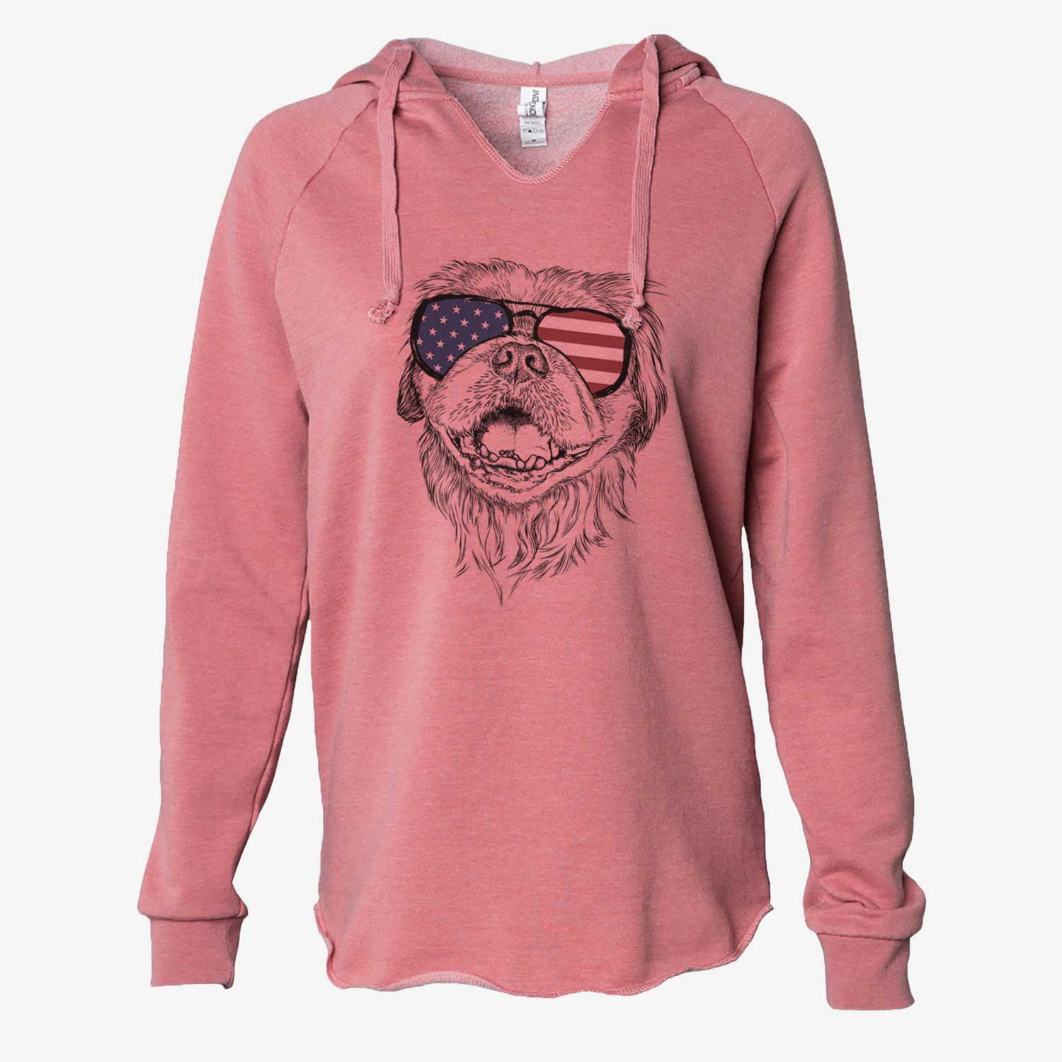 USA Wally the Pekingese - Cali Wave Hooded Sweatshirt