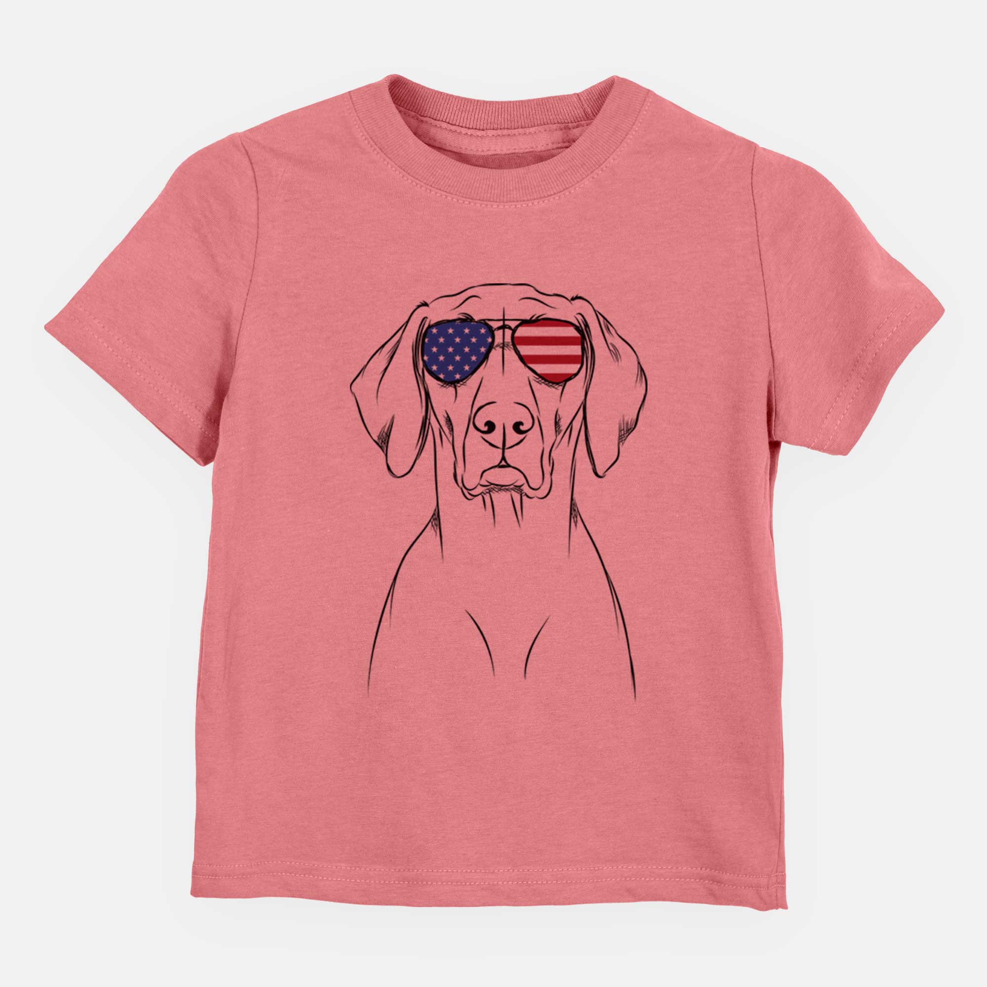 USA Walter the Weimaraner - Kids/Youth/Toddler Shirt