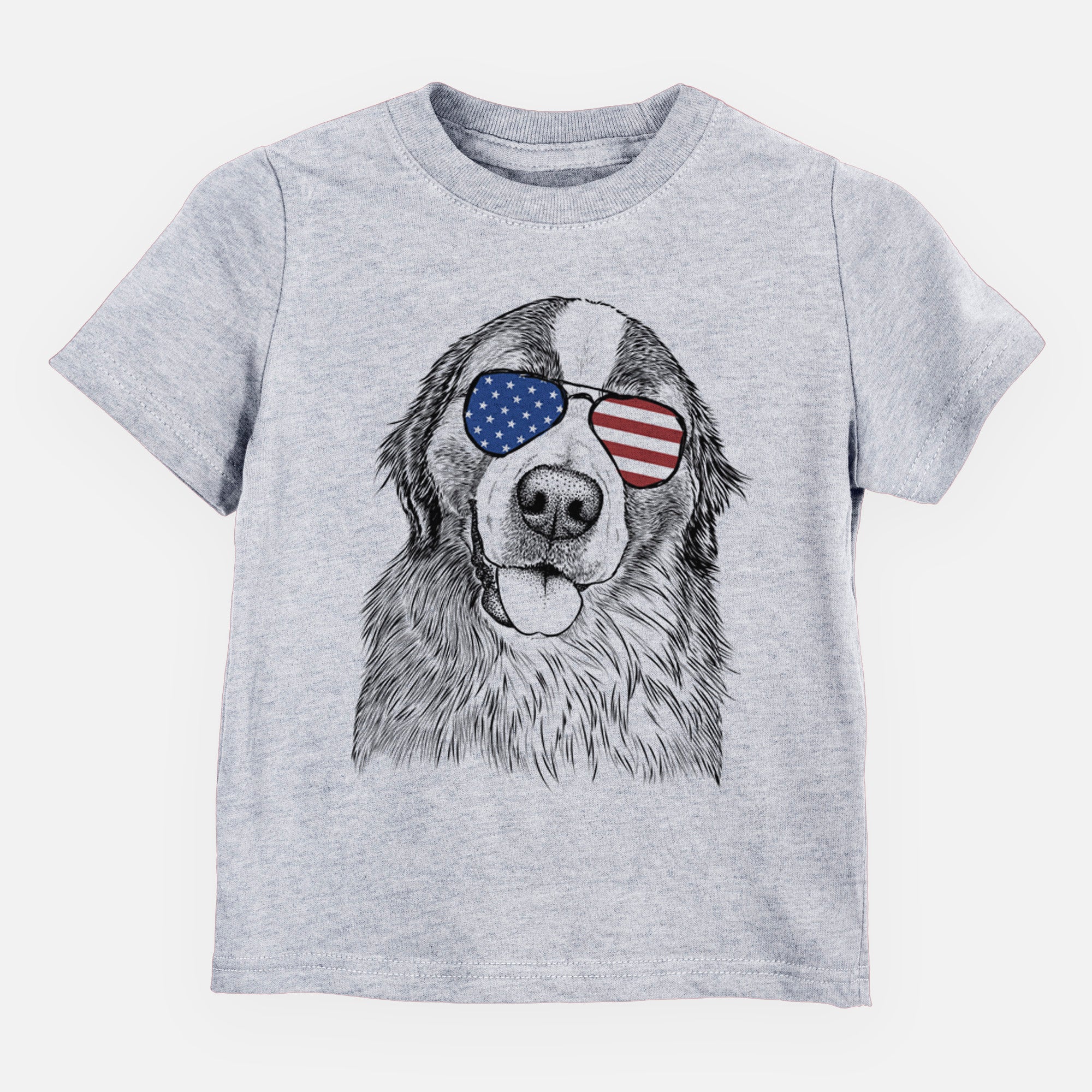 USA Walter the Bernese Mountain Dog Mix - Kids/Youth/Toddler Shirt