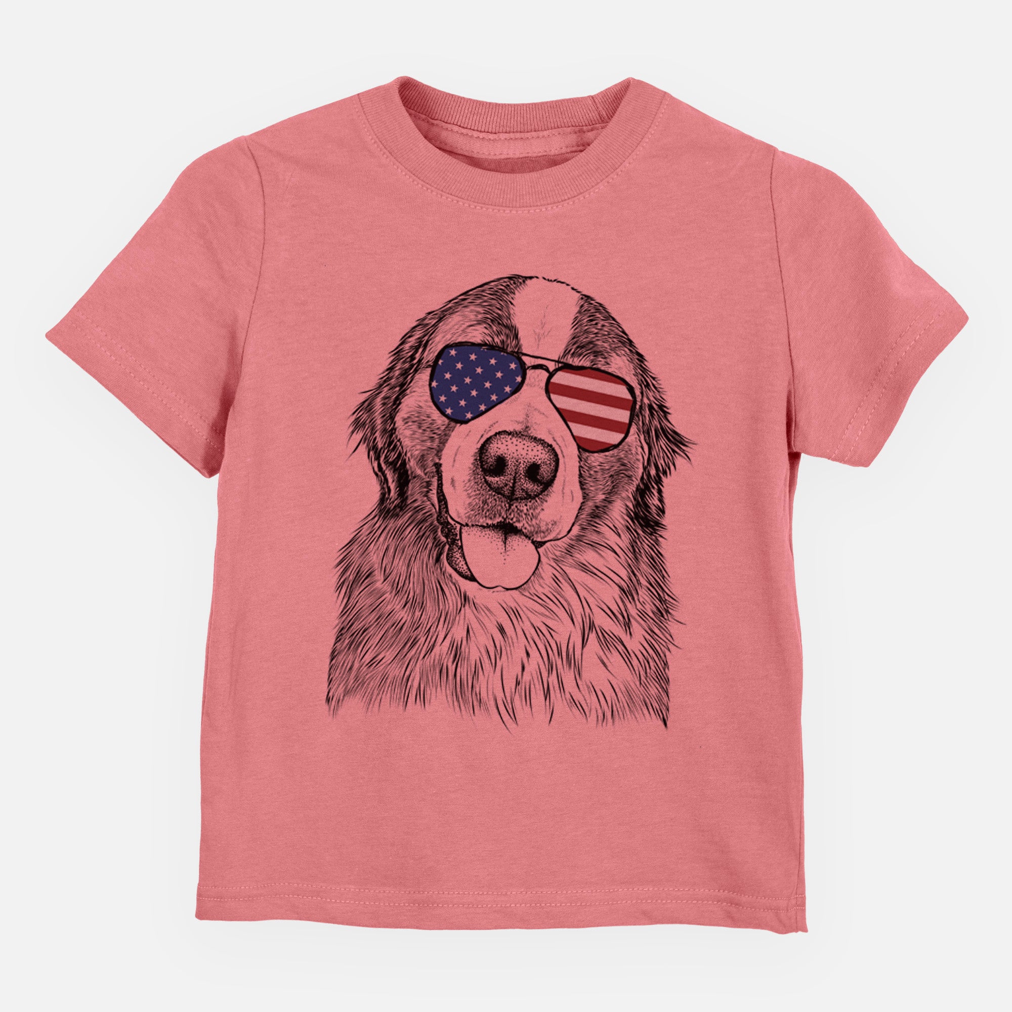 USA Walter the Bernese Mountain Dog Mix - Kids/Youth/Toddler Shirt