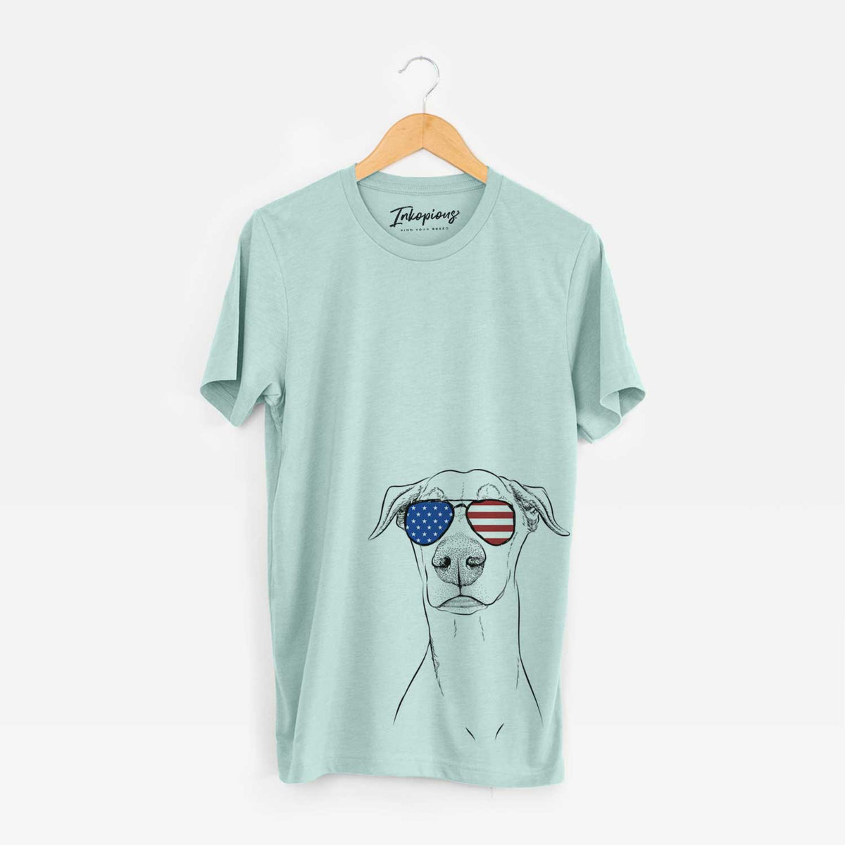 USA Walter the White Doberman Rescue - Unisex Crewneck
