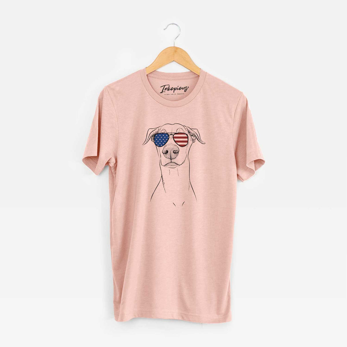 USA Walter the White Doberman Rescue - Unisex Crewneck