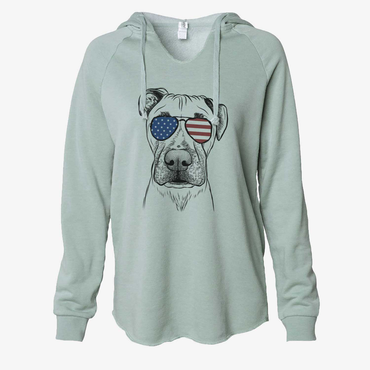 USA Waylon the Boxane - Cali Wave Hooded Sweatshirt