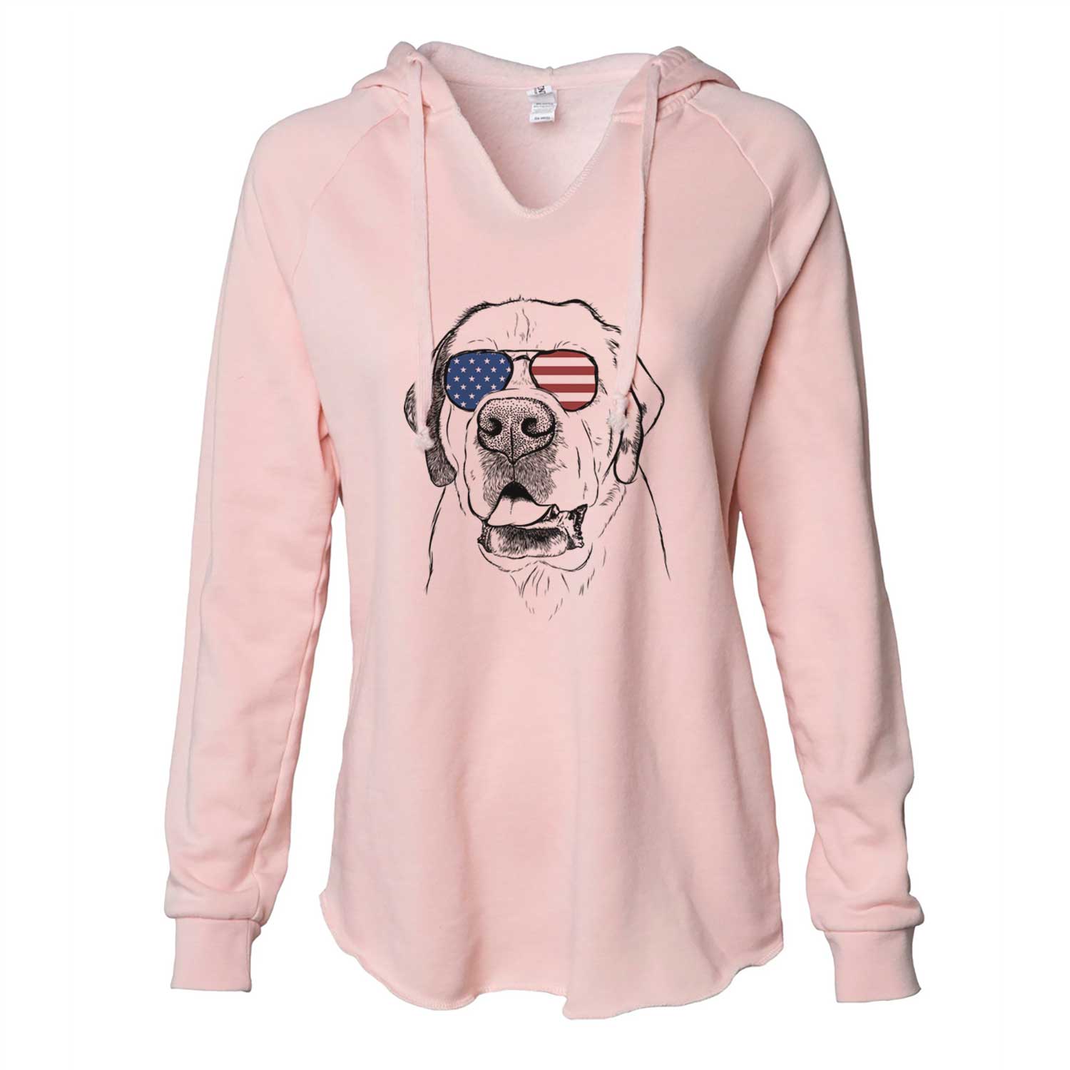 USA Wendy the Saint Bernard - Cali Wave Hooded Sweatshirt