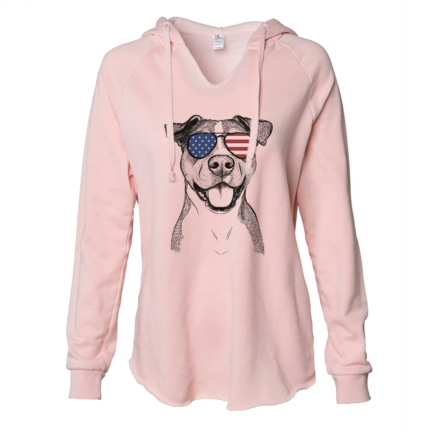 USA Wendy the Mixed Breed - Cali Wave Hooded Sweatshirt