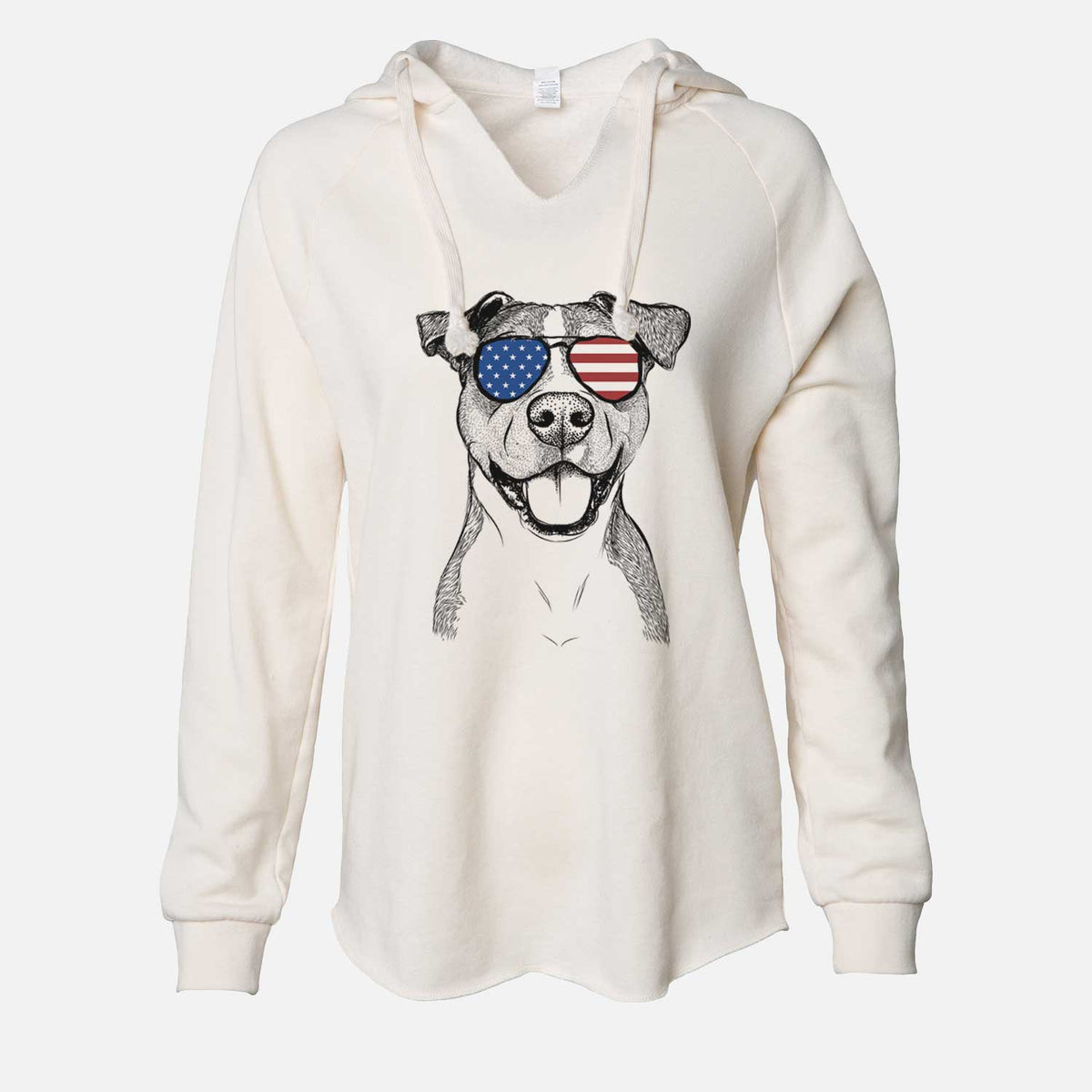 USA Wendy the Mixed Breed - Cali Wave Hooded Sweatshirt