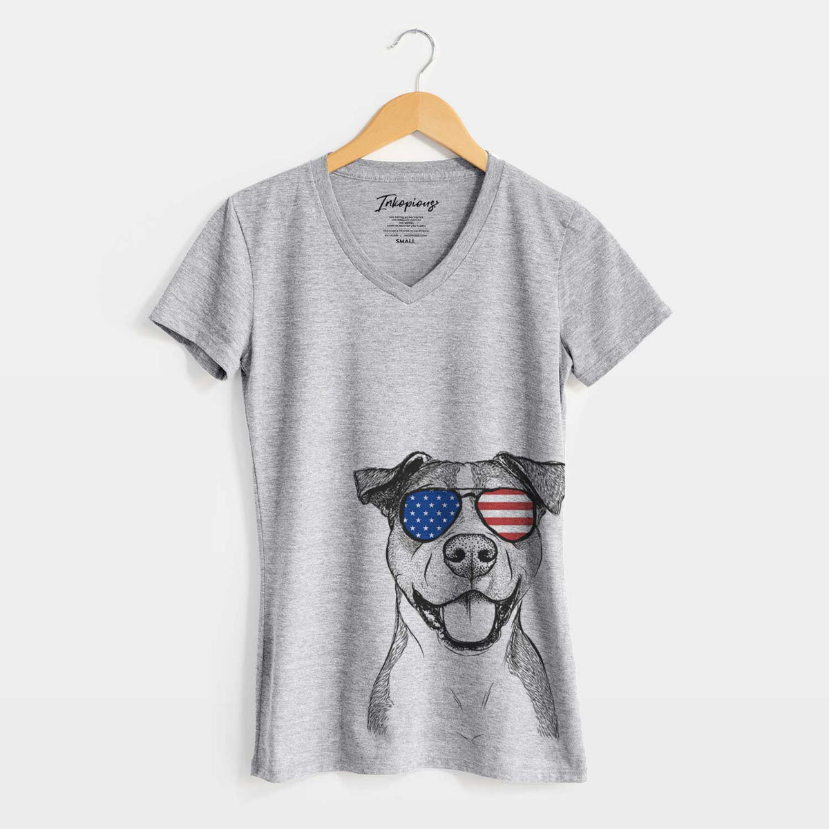 USA Wendy the Mixed Breed - Women's Perfect V-neck Shirt