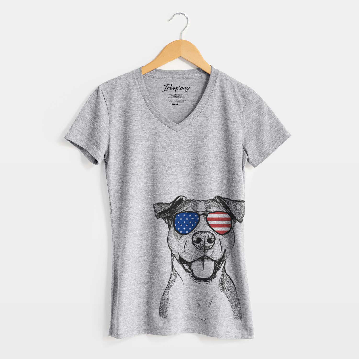 USA Wendy the Mixed Breed - Women's Perfect V-neck Shirt
