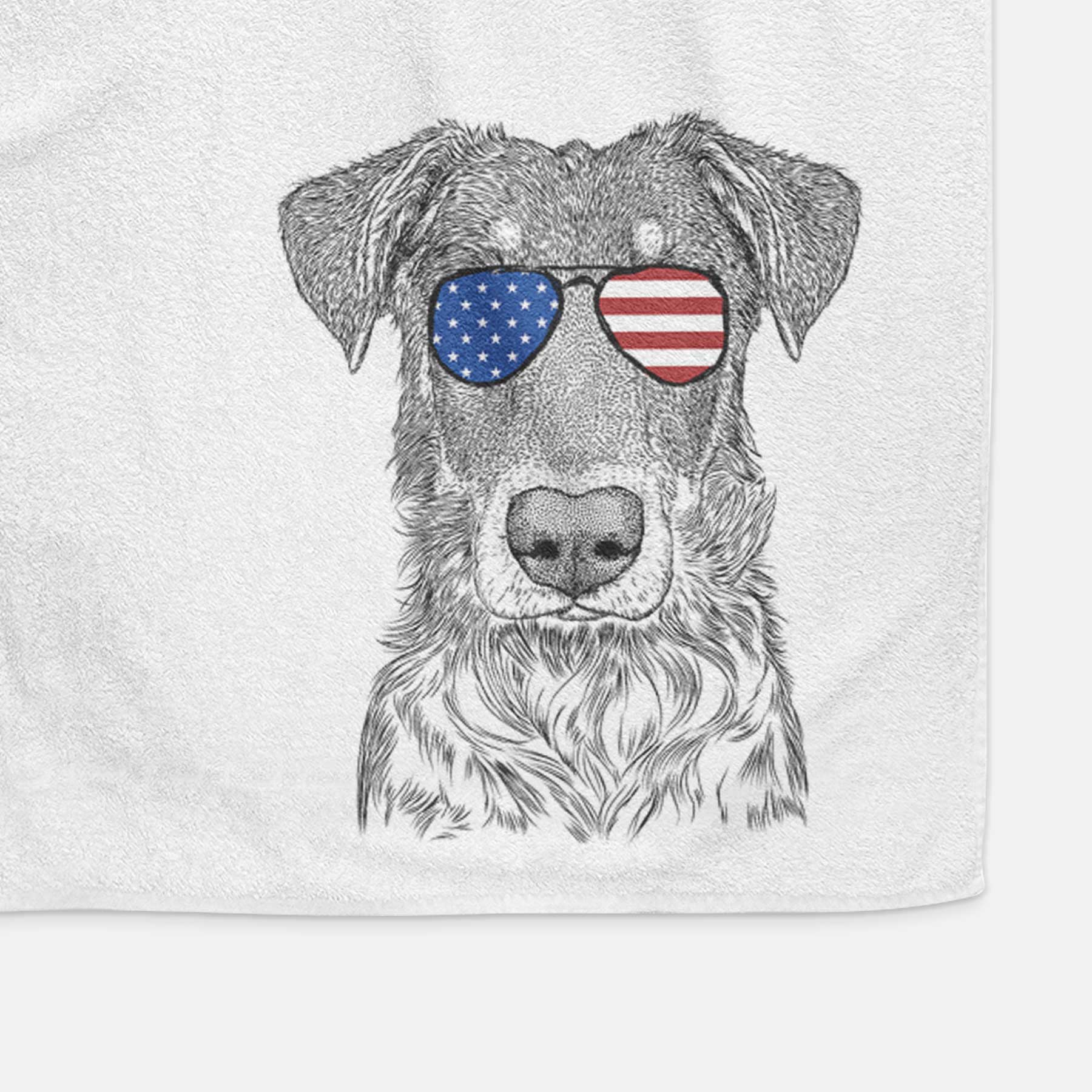 Wesson the Beauceron Decorative Hand Towel