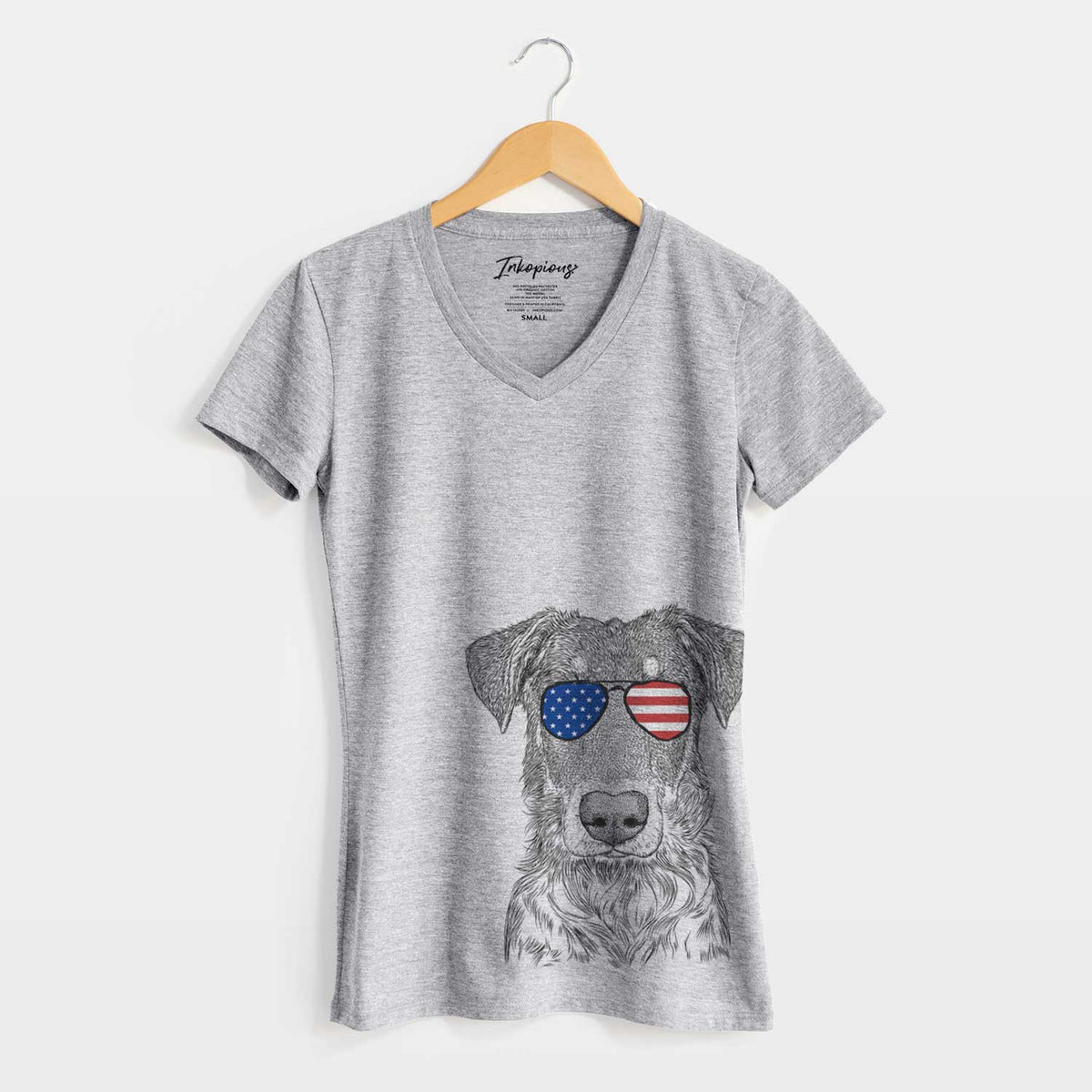 USA Wesson the Beauceron - Women's Perfect V-neck Shirt