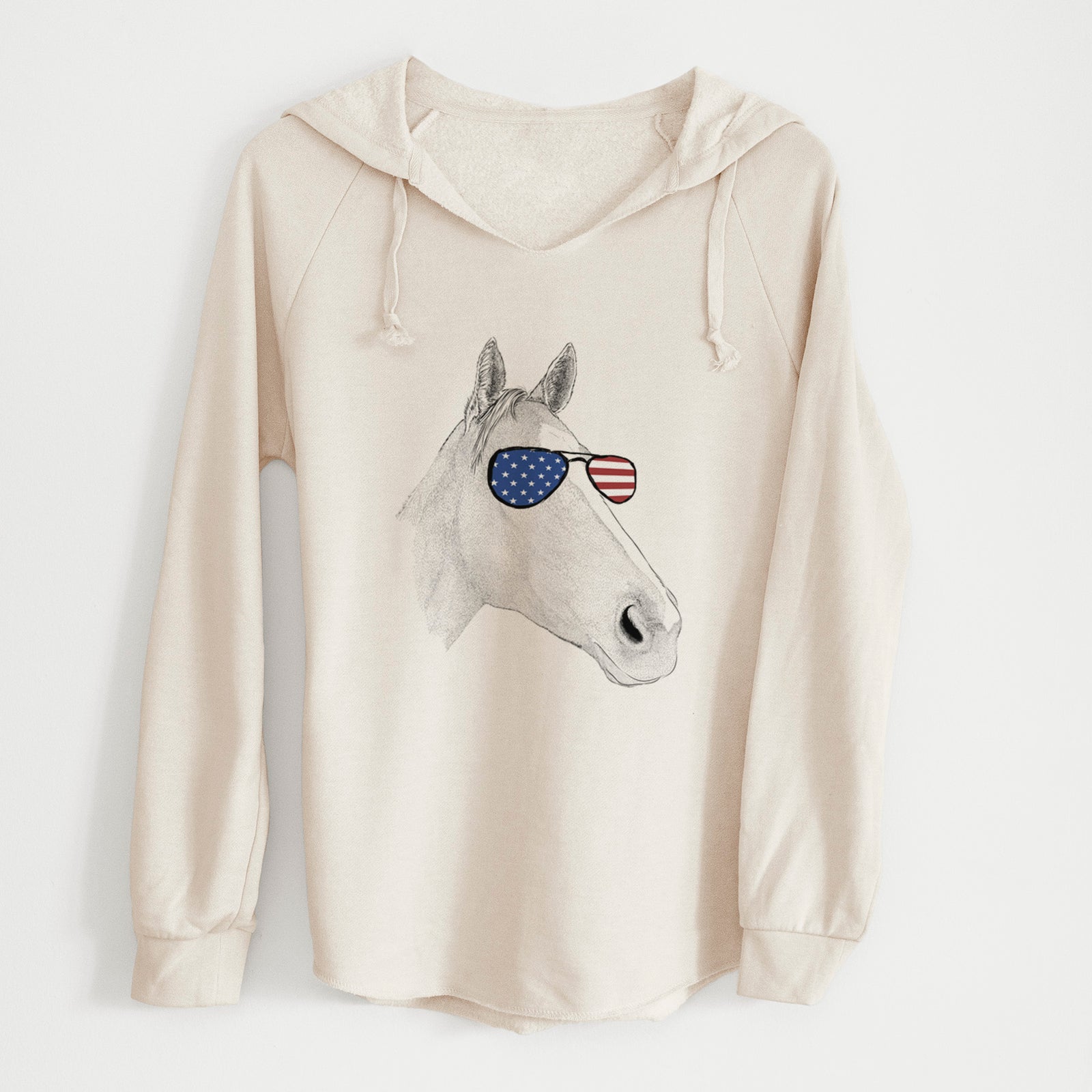 USA Westley the Horse - Cali Wave Hooded Sweatshirt