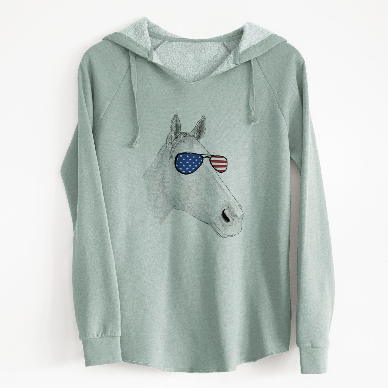 USA Westley the Horse - Cali Wave Hooded Sweatshirt