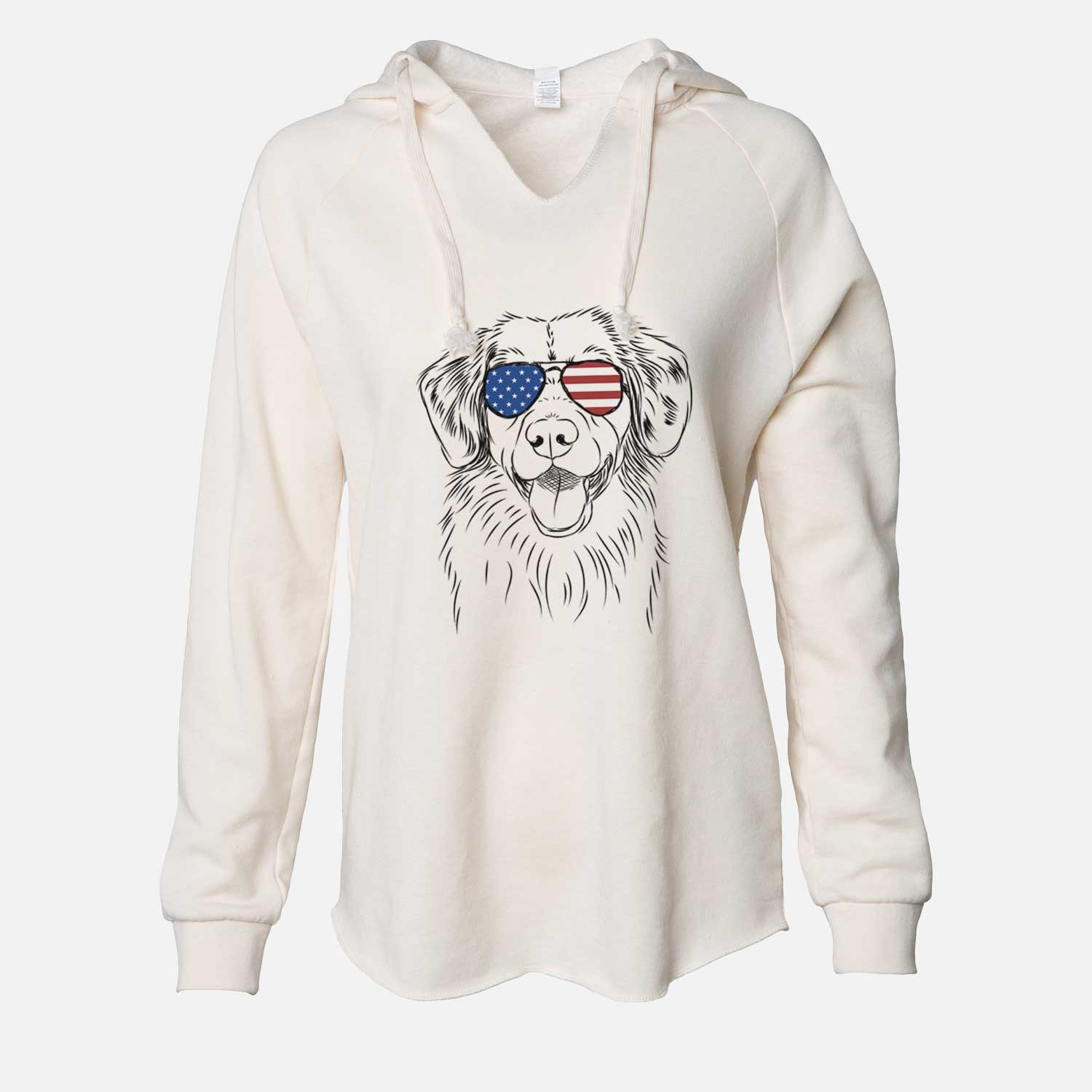 USA Weston the Nova Scotia Duck Tolling Retriever - Cali Wave Hooded Sweatshirt