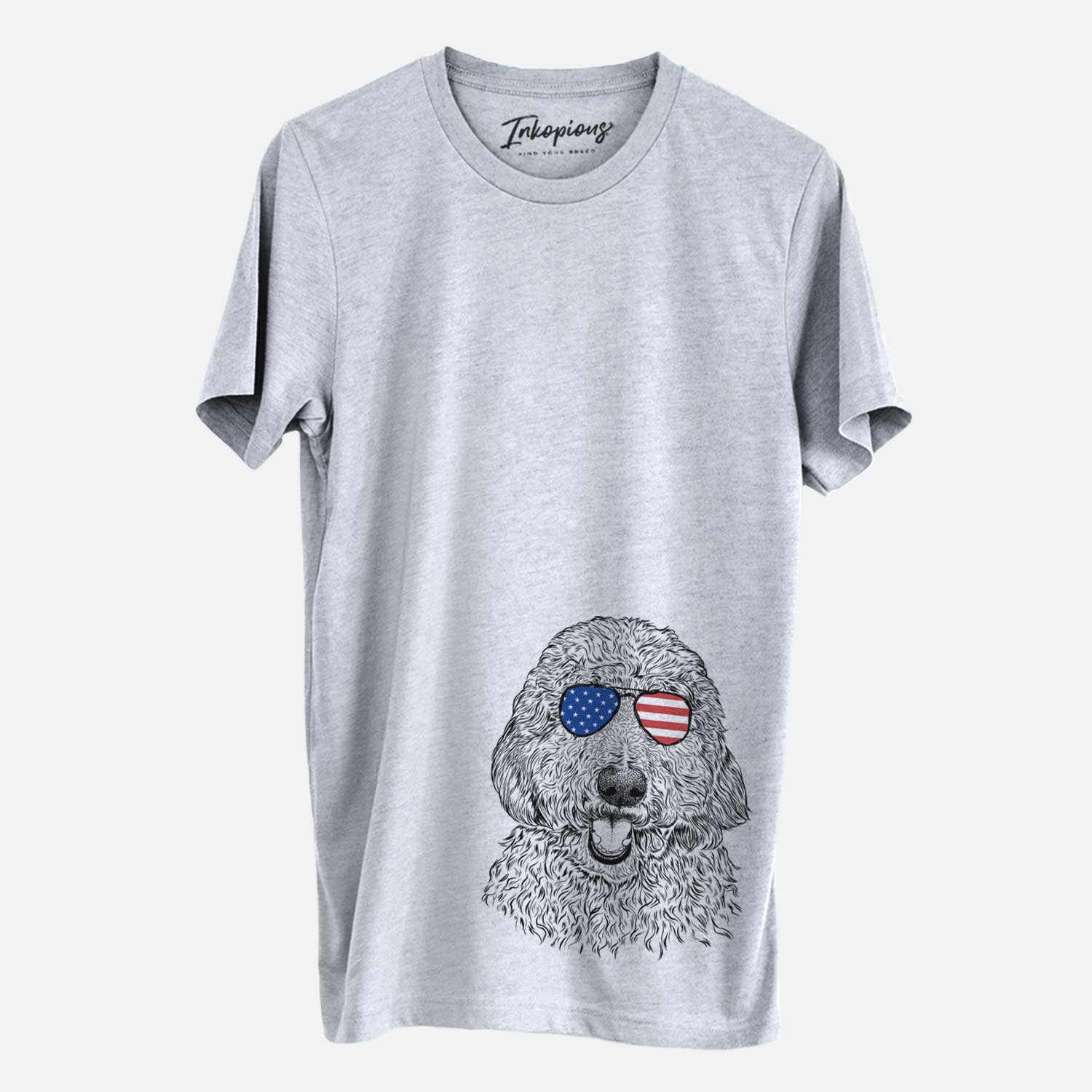 USA Whisper the Goldendoodle - Unisex Crewneck