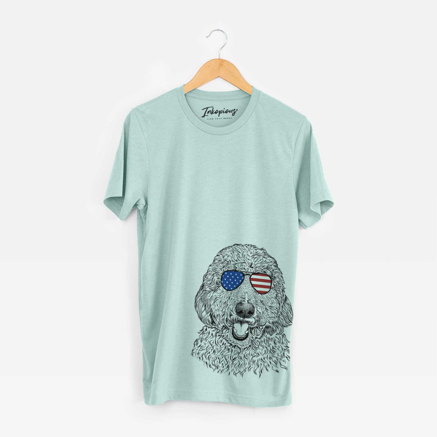 USA Whisper the Goldendoodle - Unisex Crewneck