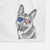 Whitaker the German Shepherd Decorative Hand Towel