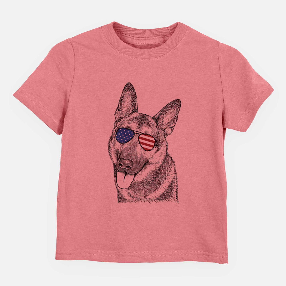 USA Whitaker the German Shepherd - Kids/Youth/Toddler Shirt