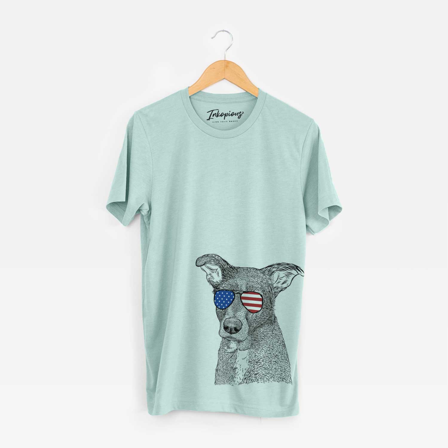 USA Wilbur the Shepherd Mix - Unisex Crewneck