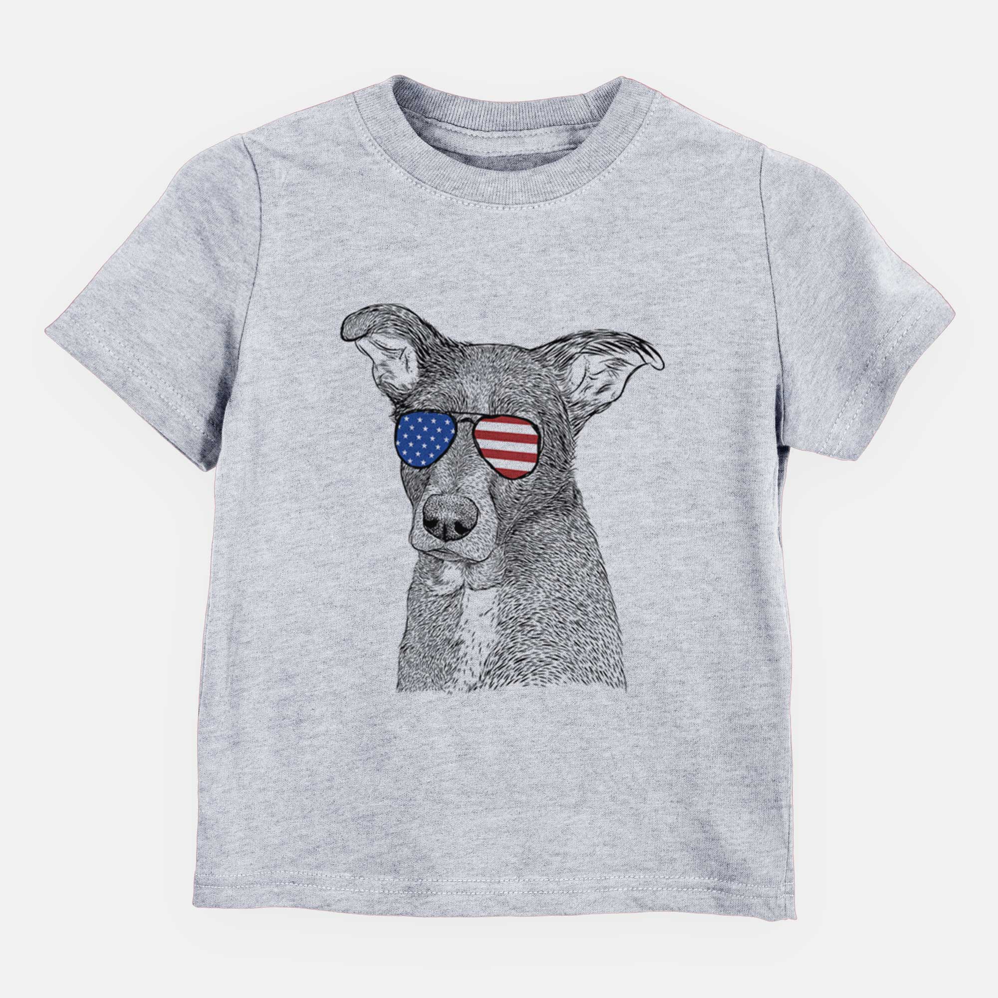 USA Wilbur the Shepherd Mix - Kids/Youth/Toddler Shirt
