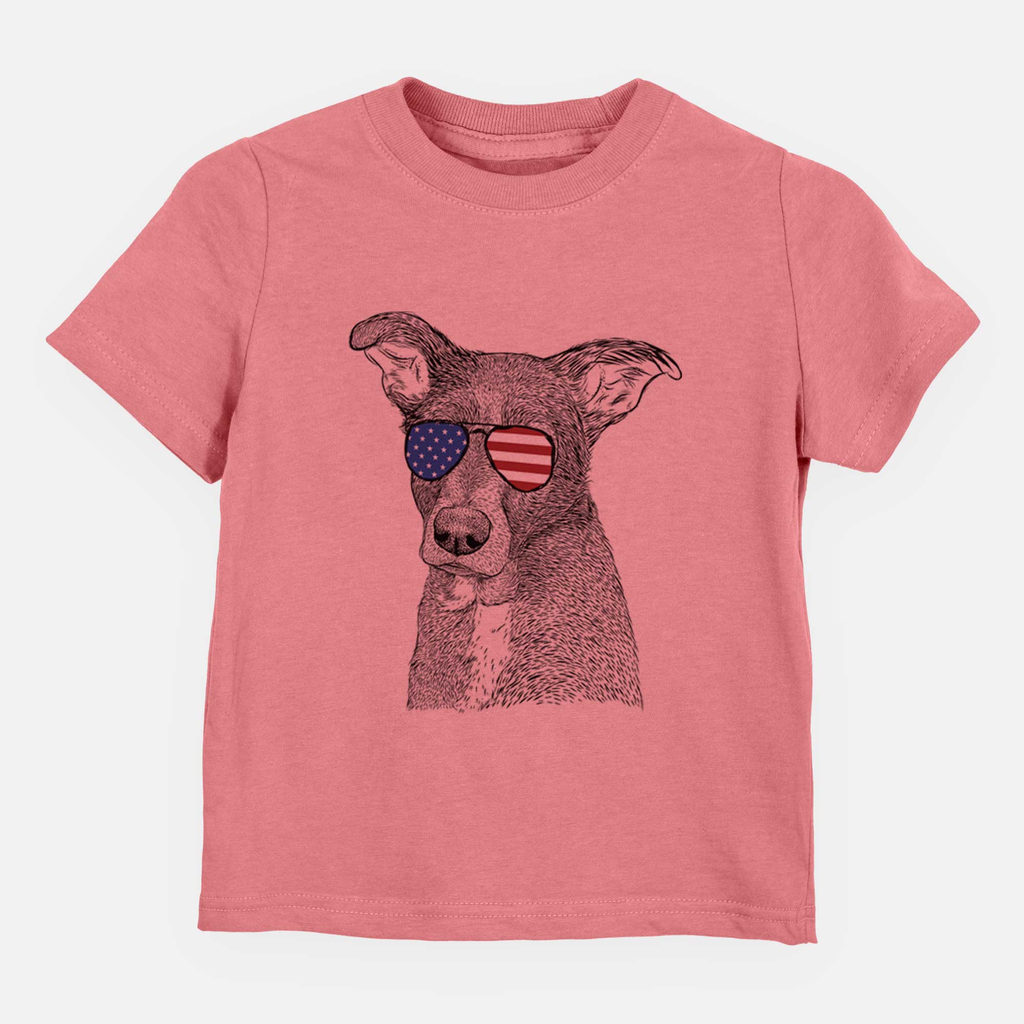 USA Wilbur the Shepherd Mix - Kids/Youth/Toddler Shirt