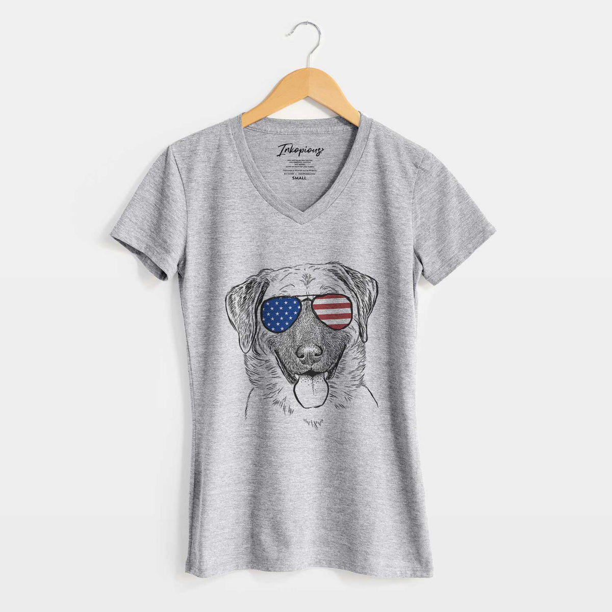 USA Willow the Anatolian Shepherd - Women&#39;s Perfect V-neck Shirt