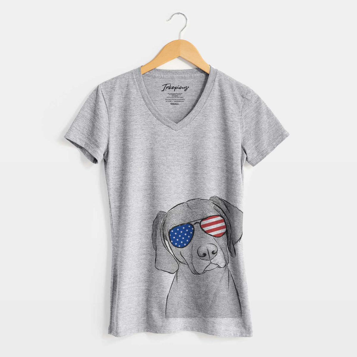USA Willow the Weizsla - Women's Perfect V-neck Shirt