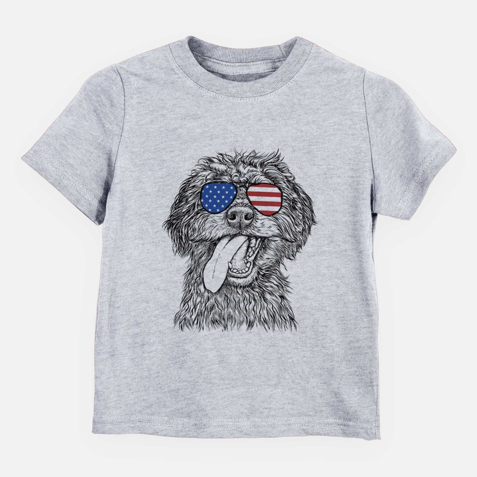 USA Winnie the Mini Aussiedoodle - Kids/Youth/Toddler Shirt