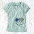 USA Winston the English Bulldog - Women's Perfect V-neck Shirt