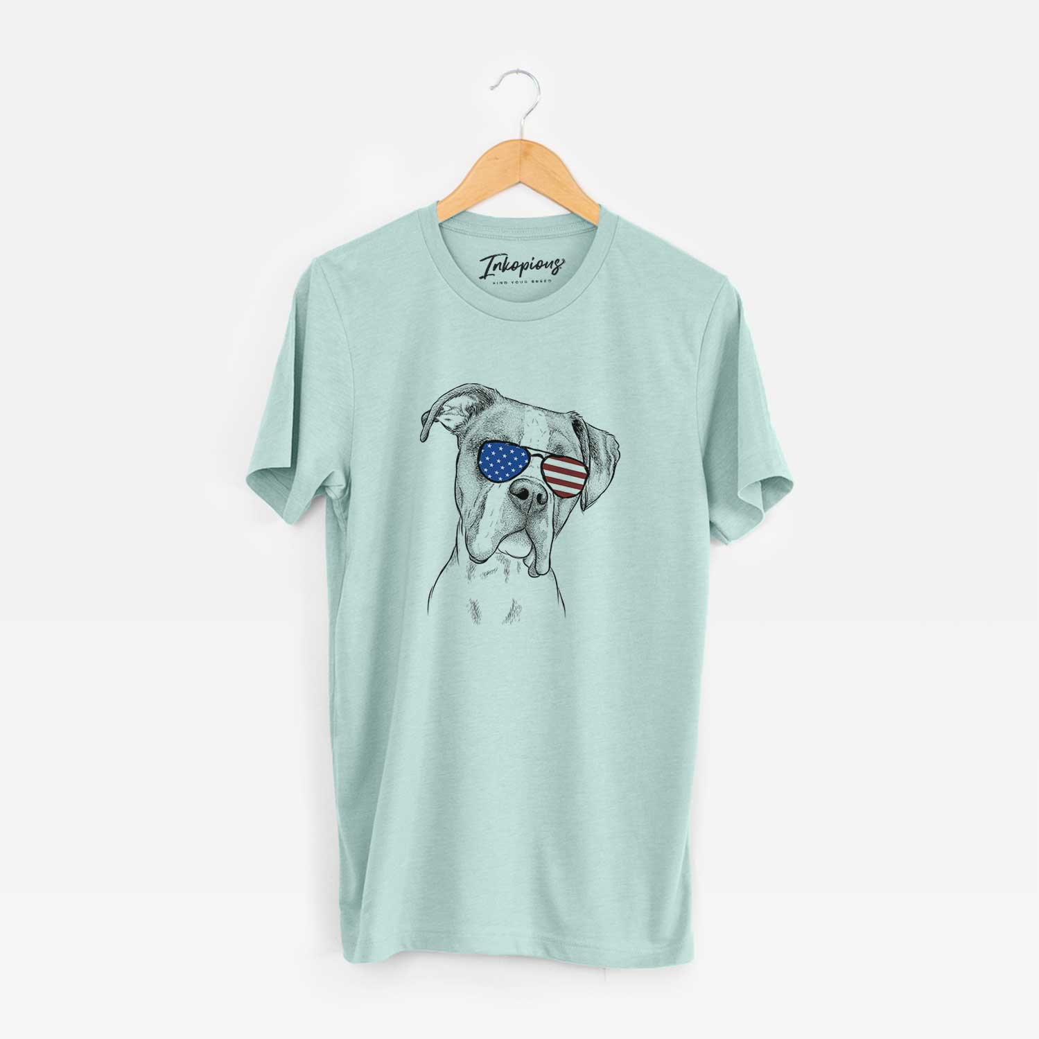 USA Winston the Boxer - Unisex Crewneck