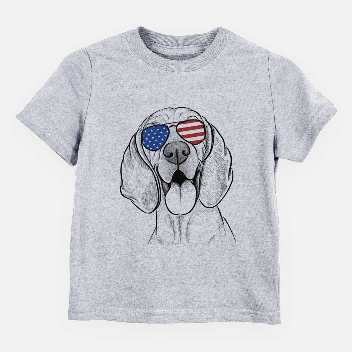 USA Winston the Redbone Coonhound - Kids/Youth/Toddler Shirt