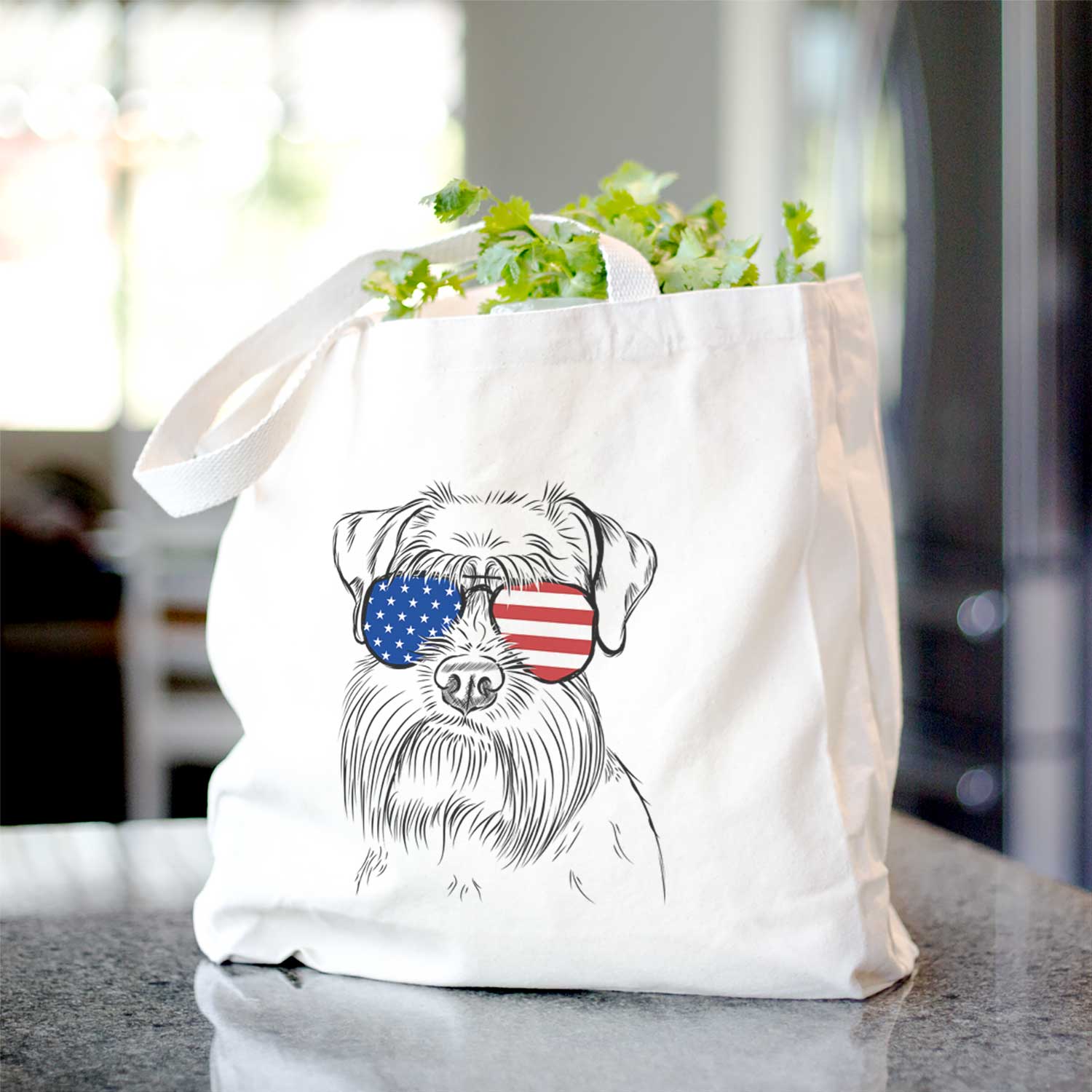 Wrigley the Schnauzer - Tote Bag