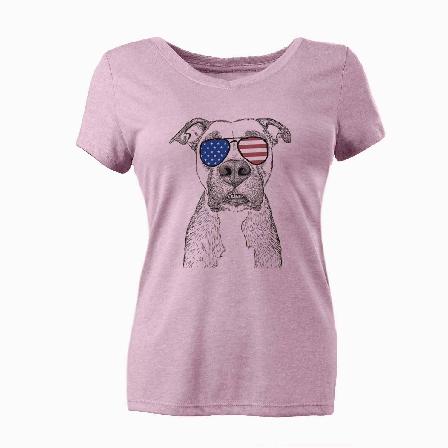 USA Xena the Mixed Breed - Women's Perfect V-neck Shirt